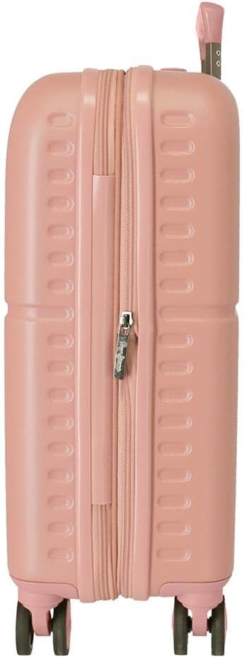 Pepe Jeans Chest Kabinentrolley, rosa, 40 x 55 x 20 cm, starr, ABS-Verschluss, integriert, 37 l, 2,7