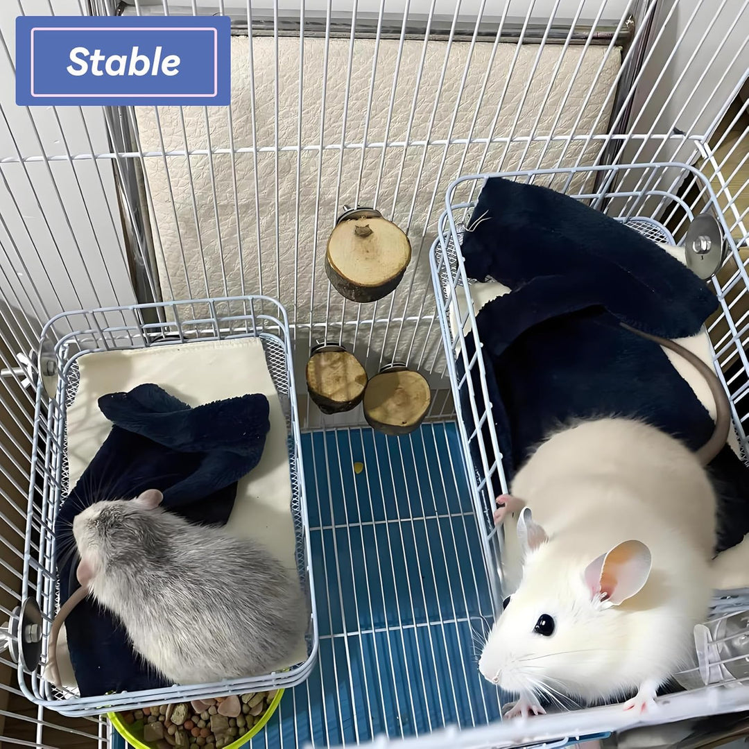 JSLZF Rattenkäfig Plattform Zubehör Hängende Ratte Ledge Metall Frettchen Hängematte Eichhörnchen Kä