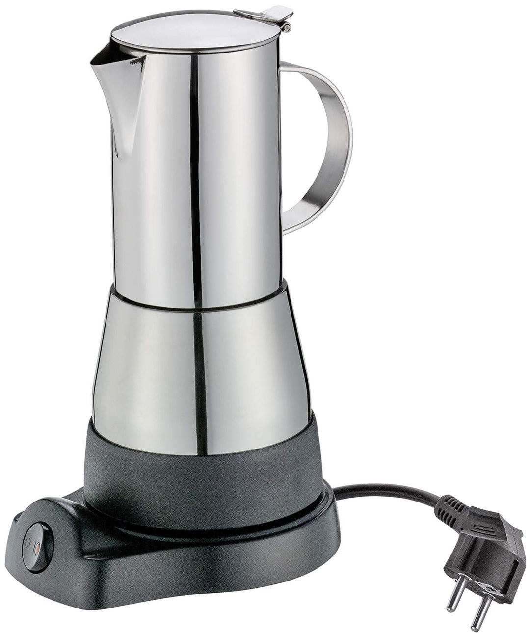 Cilio 273694 Espressokocher Aida 6 Tassen Elektrisch, Edelstahl,