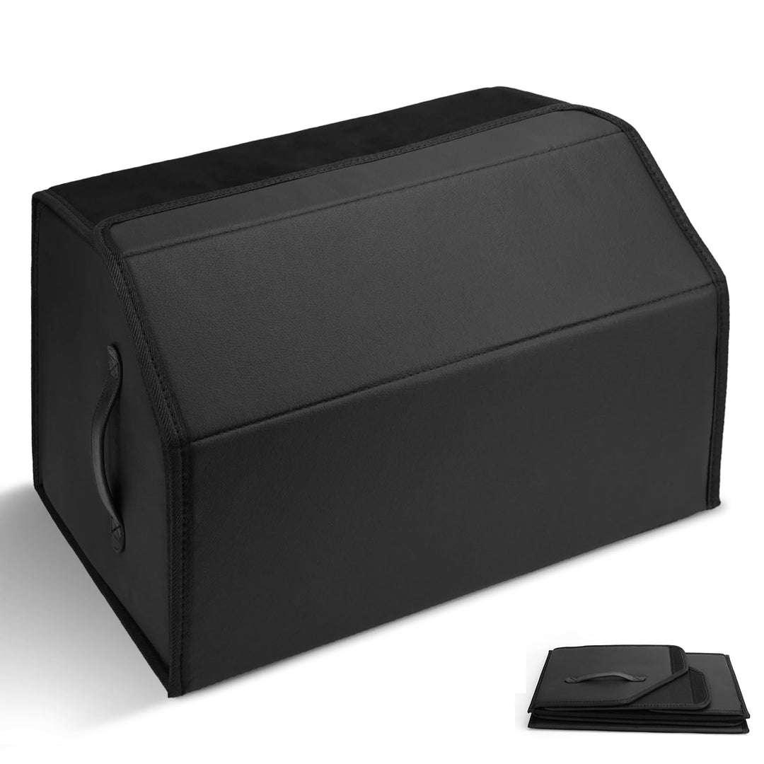 Auto Kofferraum Organizer Wasserdicht Kofferraumtasche Kofferraum Box Faltbare Leder Aufbewahrungsbo
