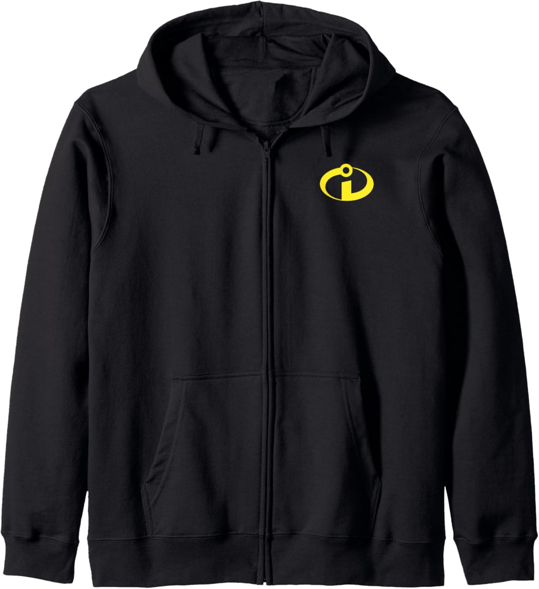 Disney Pixar Incredibles Yellow Logo Pocket Kapuzenjacke