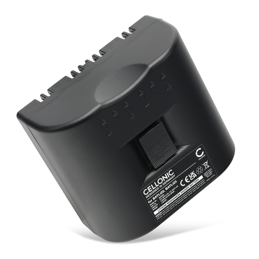 CELLONIC, Akku für Haustechnik, kompatibel mit DAITEM BATLi22, BATLi23, MPU01X, 422-21X (3.6V, 14500