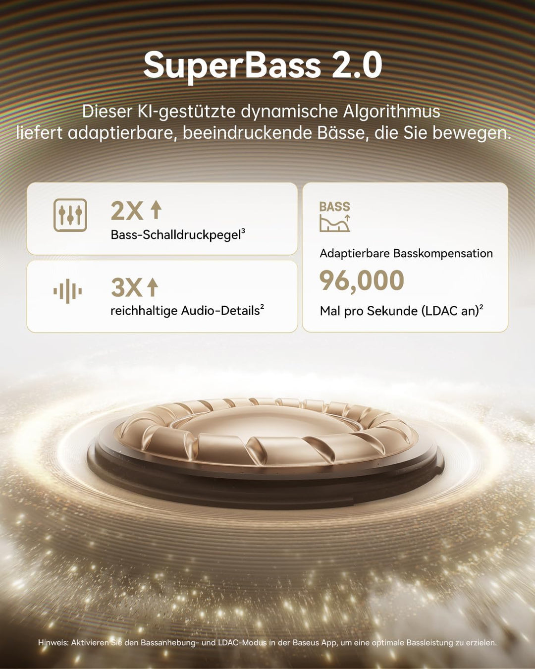 Baseus MC1 Pro Open Ear Kopfhörer, Ohrclip mit Beeindruckender Klang, Adaptiver Bassverstärkung, Blu