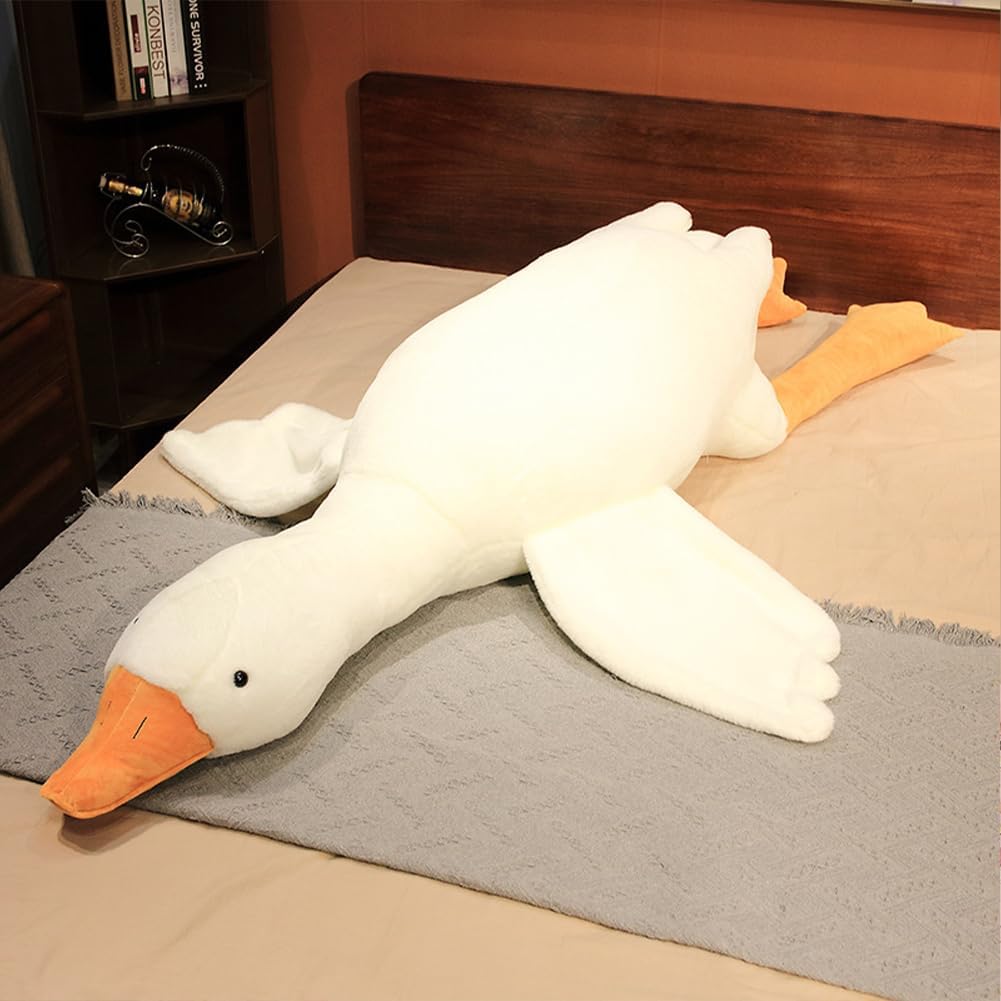 Schwan Stofftier, Gans Plüsch Stuffed Toy Riesige Plüschtiere Ente Puppe Weiches Kuscheltier Schlafk