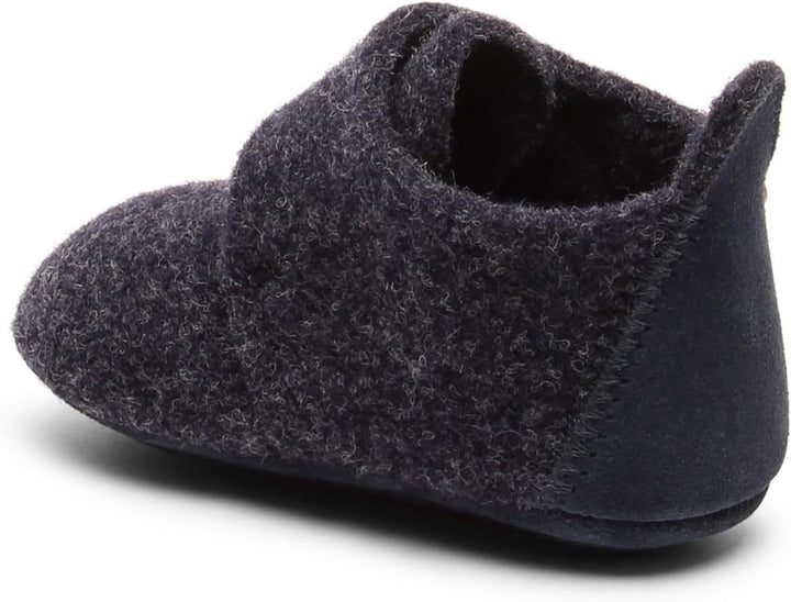 Bisgaard Unisex Kinder Baby Wool Niedrige Hausschuhe 18 EU Blau, 18 EU Blau