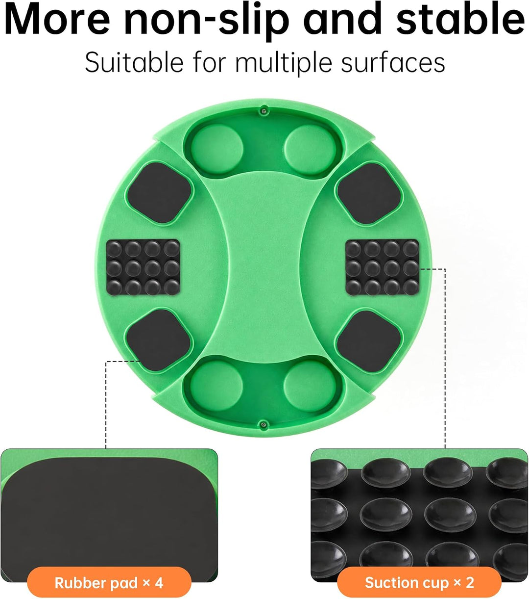 Hundepuzzle-Spielzeug, 2 Ebenen, Slow Feeder, Futterspender für Leckerlis, IQ-Training und Unterhalt