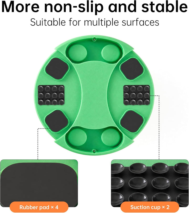 Hundepuzzle-Spielzeug, 2 Ebenen, Slow Feeder, Futterspender für Leckerlis, IQ-Training und Unterhalt
