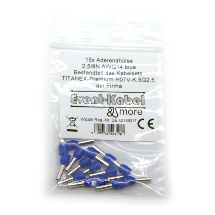 TITANEX PREMIUM H07RN-F 5x2,5mm² (5G2,5) schweres Gummikabel, Industriekabel, Baustellenkabel für de
