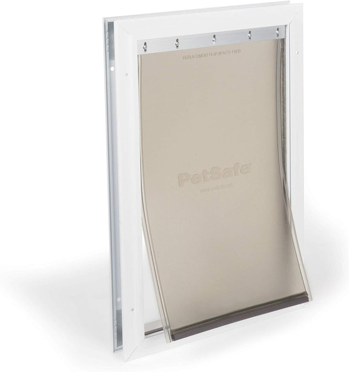 PetSafe Staywell Aluminium Hundeklappe, Langlebiger Aluminium-Rahmen, Magnetverschluss, Für Hunde bi