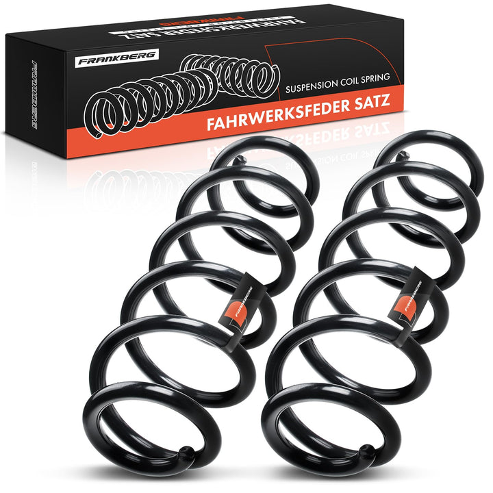 Frankberg 2x Federn Fahrwerksfeder Hinterachse Kompatibel mit SX4 EY GY 1.6L 1.9L 2006-2021 Sedici F