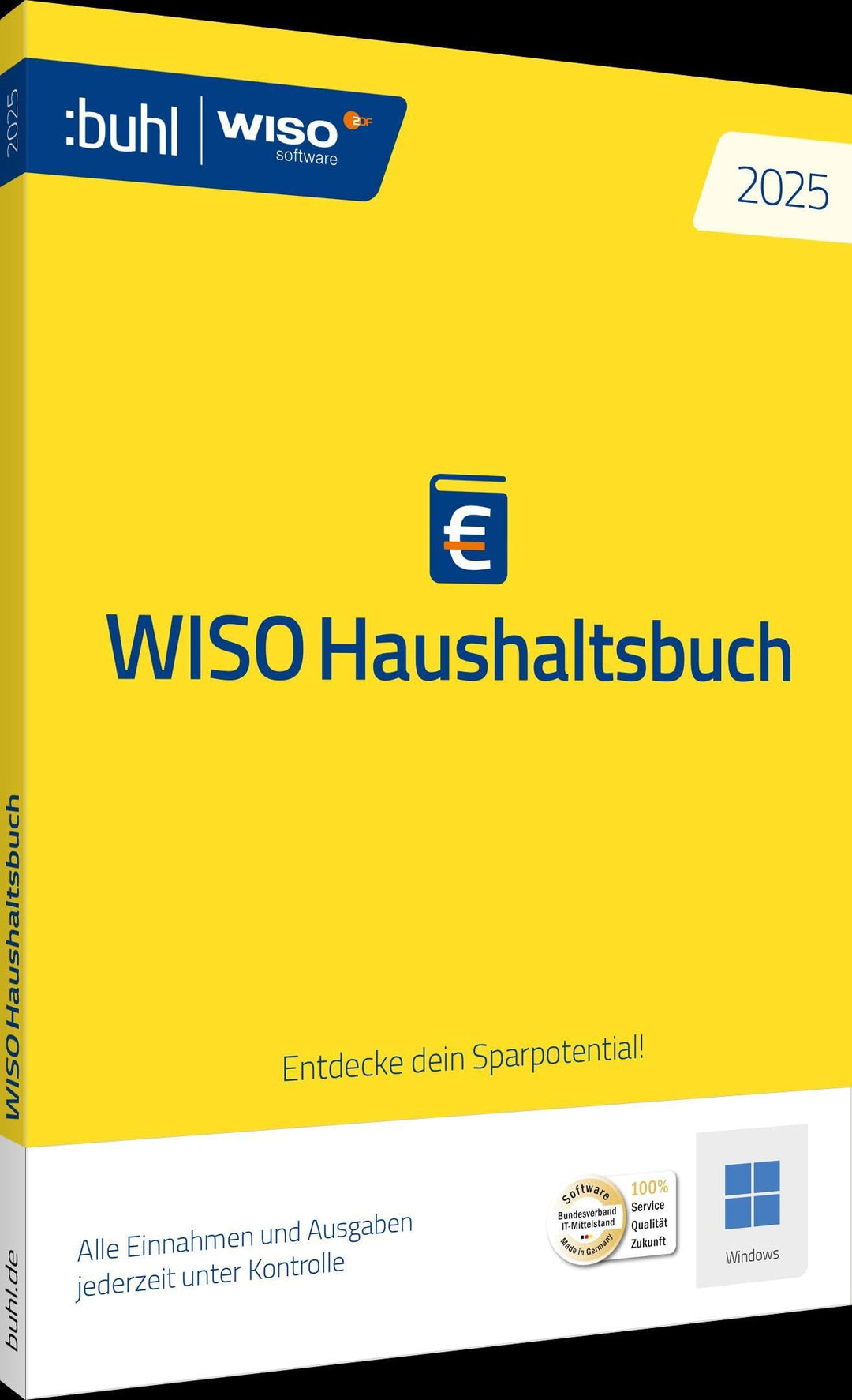 WISO Haushaltsbuch 2025: Alle Einnahmen und Ausgaben unter Kontrolle: Entdecke dein Sparpotential (W