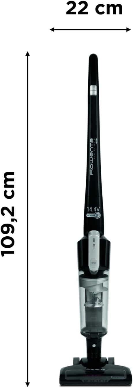 Rowenta Air Force Light Akku Staubsauger kabellos, mit LED- Beleuchtung, 30 Minuten Betriebsdauer, b