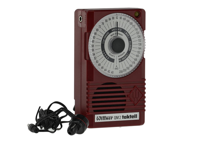 Wittner Metronom 861141 QM2 rubinrot QM2 rubinrot Single, QM2 rubinrot Single