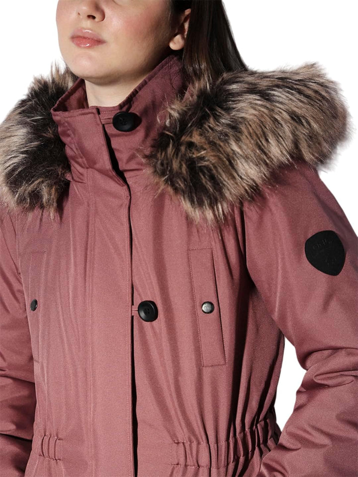 ONLY Female Langer Parka ONLIRIS Langer Parka XS Rose Brown, XS Rose Brown