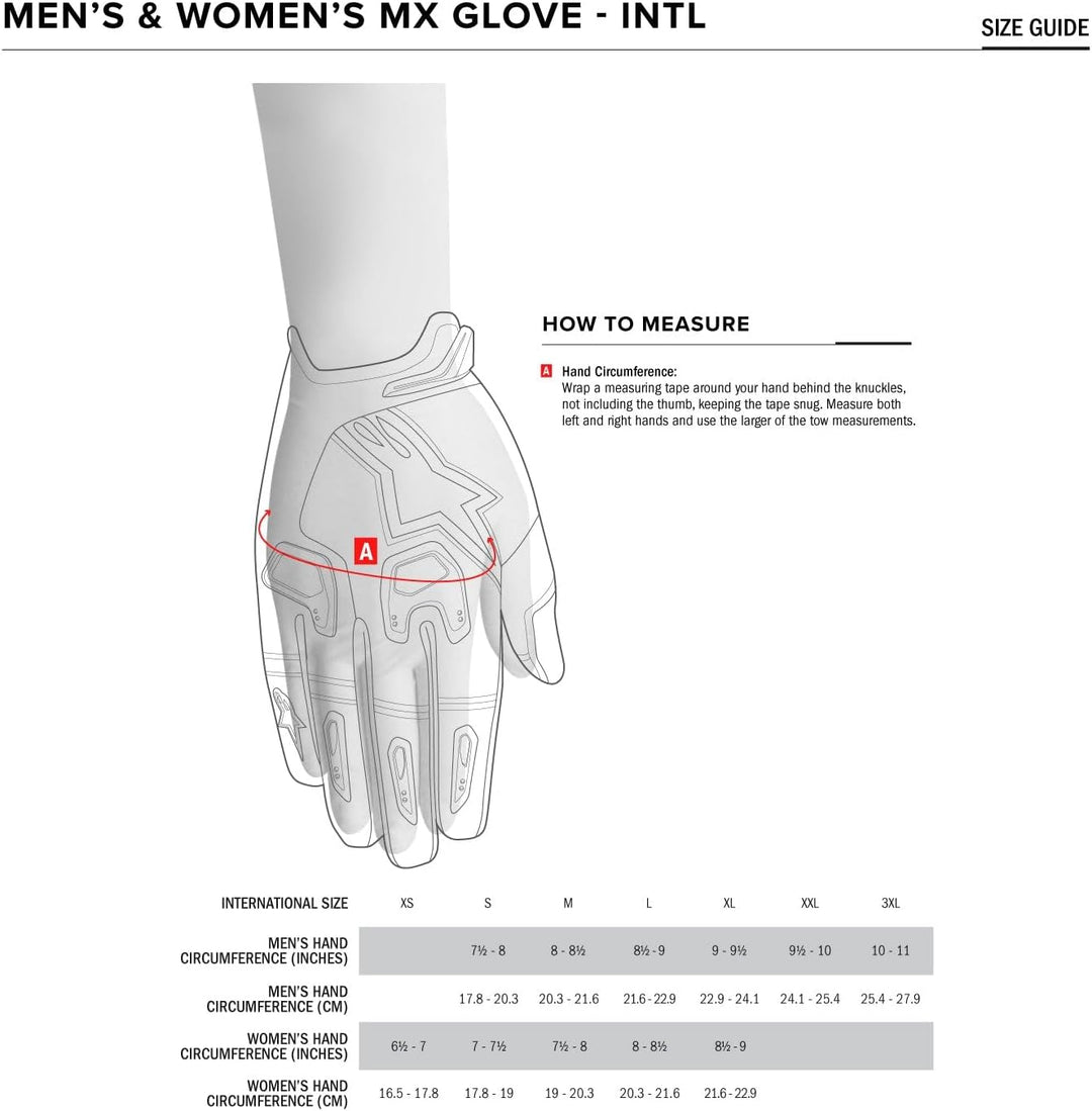 Alpinestars Herren Radar Handschuhe XL Schwarz, XL Schwarz