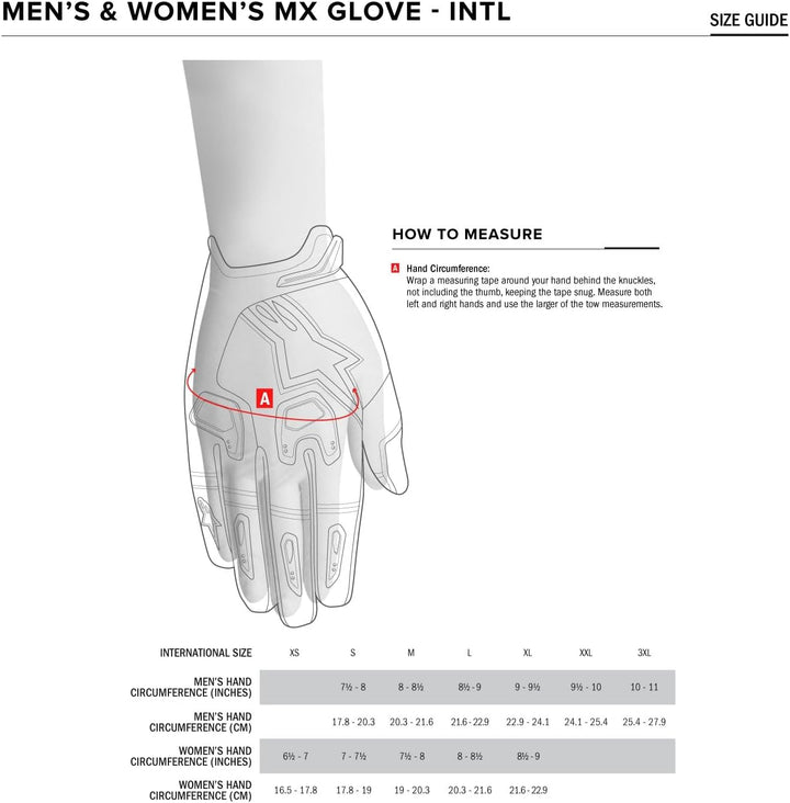 Alpinestars Herren Radar Handschuhe XL Schwarz, XL Schwarz