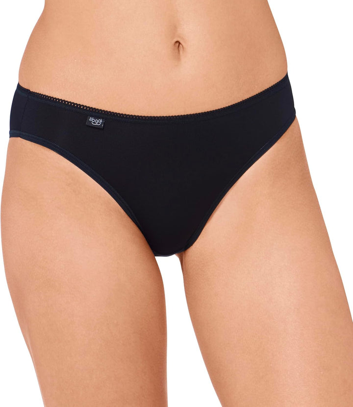 Sloggi Damen Sloggi 24/7 Microfibre H Tai C3p Unterhose (3er Pack) 48 Schwarz (Noir), 48 Schwarz (No