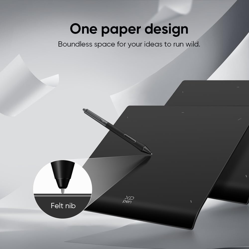 XPPen Deco Pro XLW (Gen 2) Grafik-Tablet, 15 x 9 Zoll, Bluetooth-Grafik-Tablet, mit Eingabestift X3