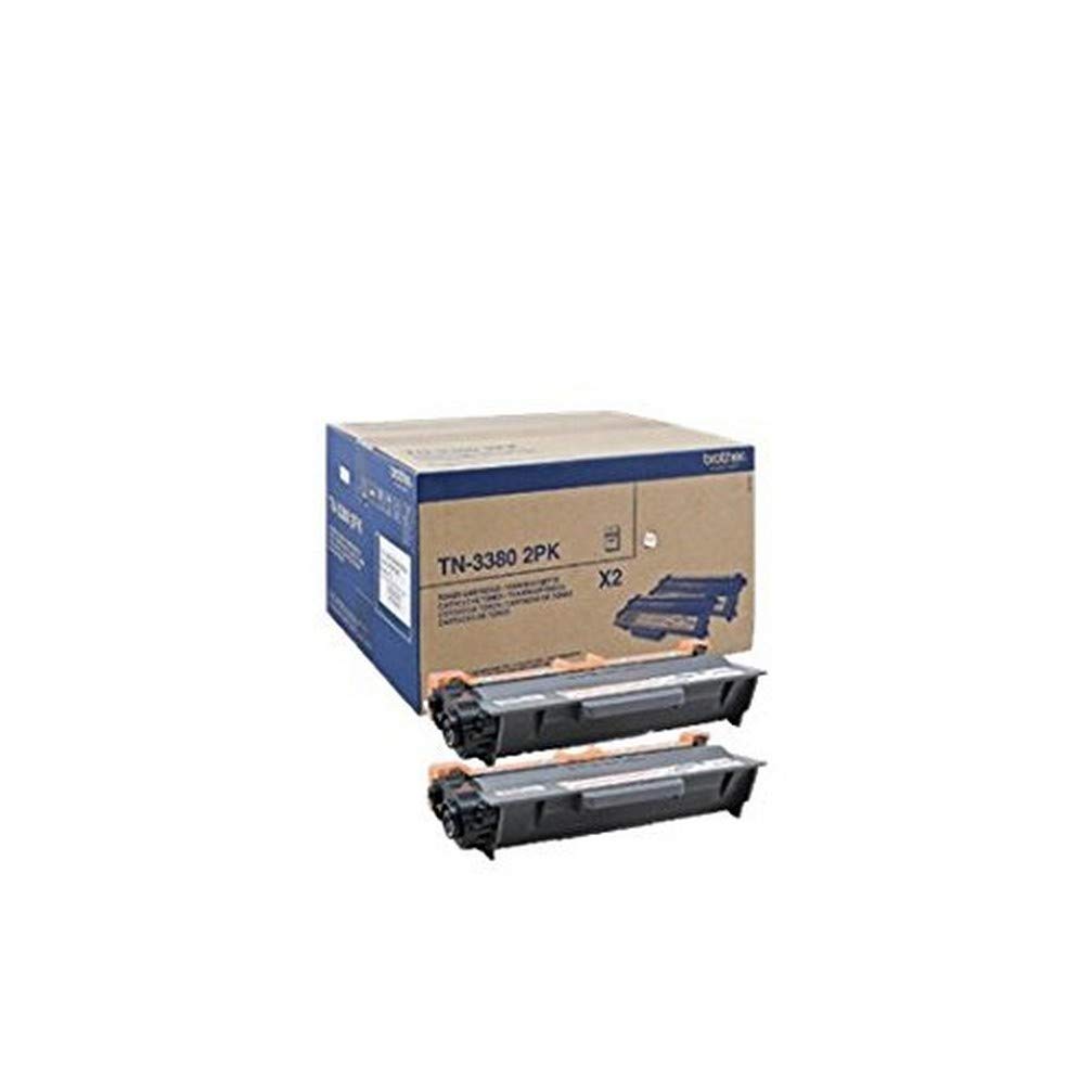 Brother TN3380TWIN Toner 8.000 Seiten 2 STueck, BA70981, Schwarz