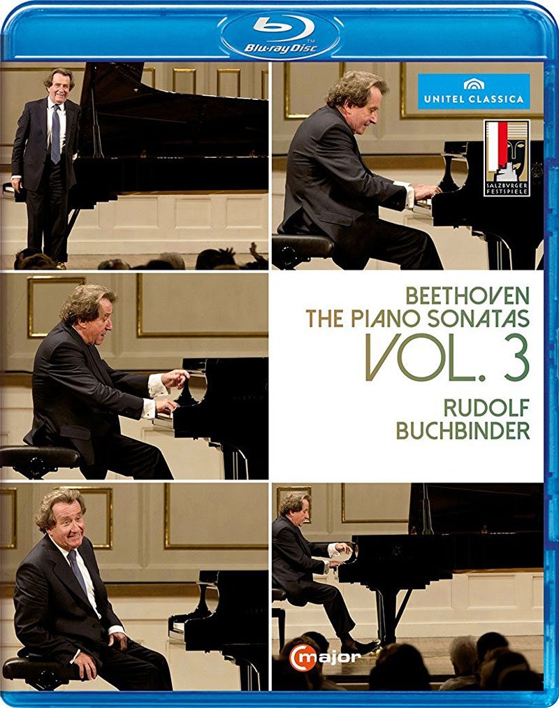 Buchbinder: Beethoven Klaviersonaten Vol. 3 (Salzburger Festspiele 2014), Blu-ray