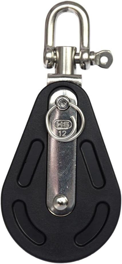 Gleitlager-Block 12 mm - 2 Rollen, Wirbel