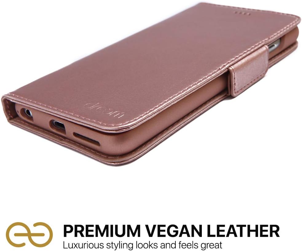 Dreem Fibonacci 2in1 Handyhülle Flipcase für iPhone XS Max | Magnetisches iPhone Case | TPU Etui Led