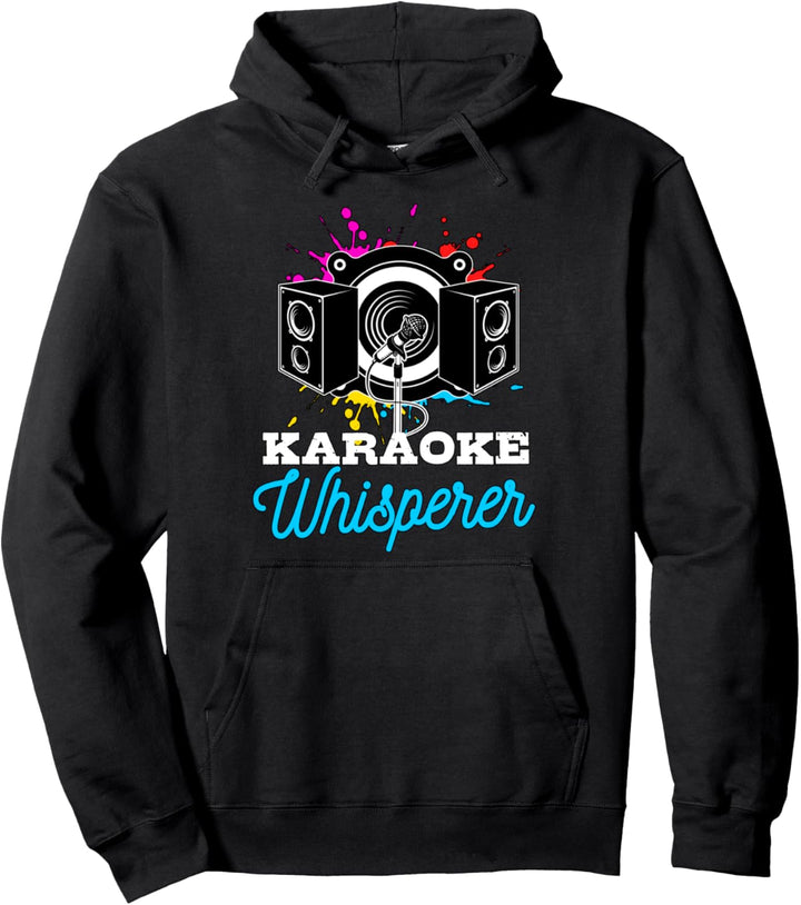Karaoke Flüsterer singen Karaoke Sänger Karaoke Pullover Hoodie