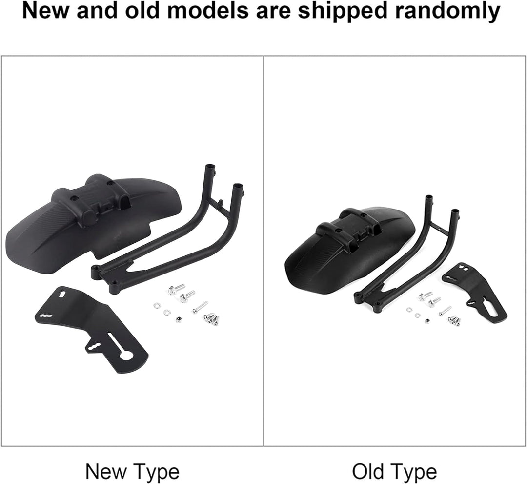 Schwarz Motorrad Hinterrad Kotflügel, Motorrad Edelstahl Kotflügel Heckabdeckung,Heck Kotflügelschut