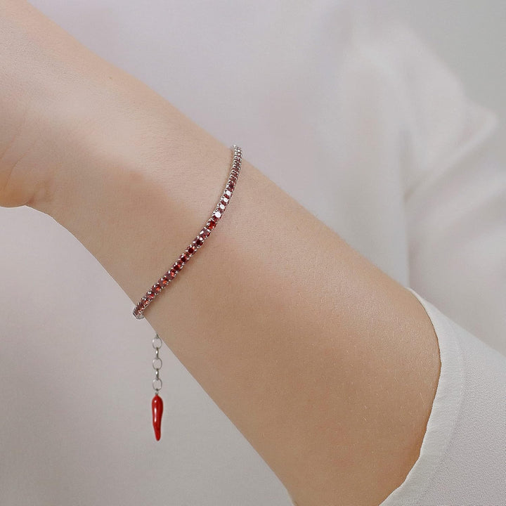 Brosway Armband Desideri Fortuna Damen | Kollektion Desideri, 185mm, Edelstahl, Zirkonia