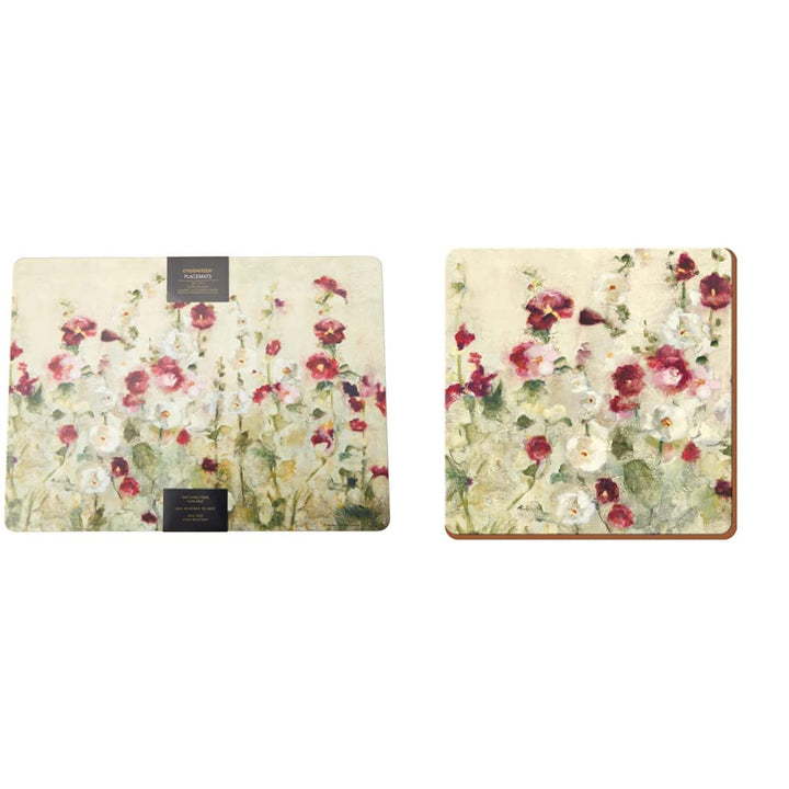 CREATIVE TOPS Premium Creative Wild Field Poppies Platzdeckchen Set, Platzsets 40 x 29 cm & Wild Fie
