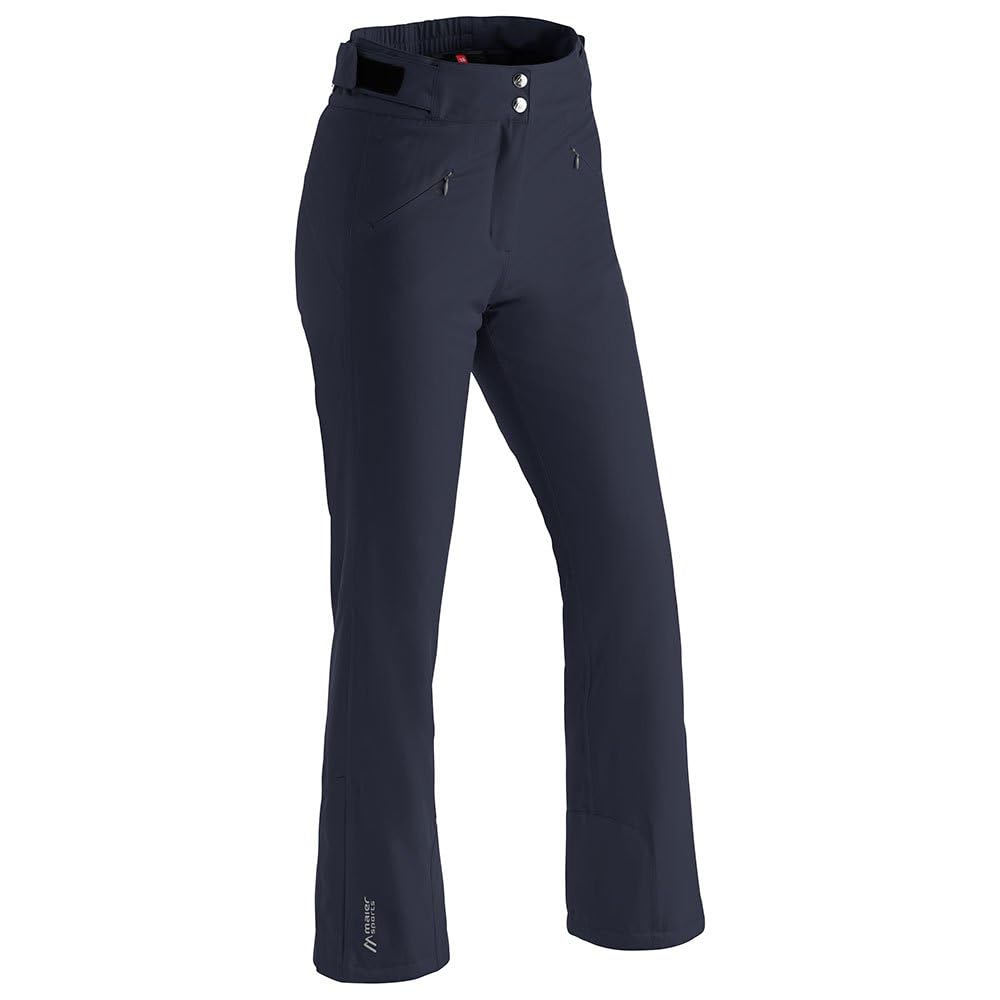 Maier Sports Allissia Slim, Enganliegende Damen Skihose, wasserdichte Schneehose, Stretchmaterial un