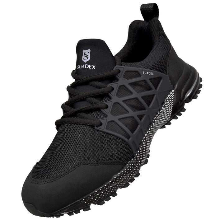 SUADEX Sicherheitsschuhe Arbeitsschuhe Herren Damen Atmungsaktiv Arbeitsschutzschuhe Stahlkappenschu