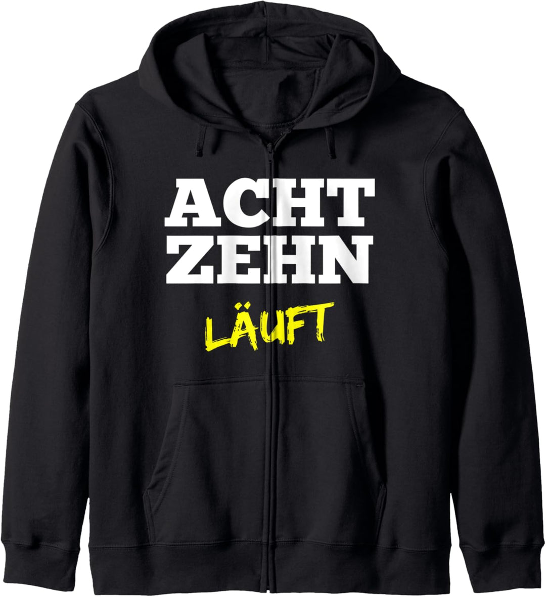 18ter Geburtstag Geschenk Party Geburtstagsfete Volljährig Kapuzenjacke
