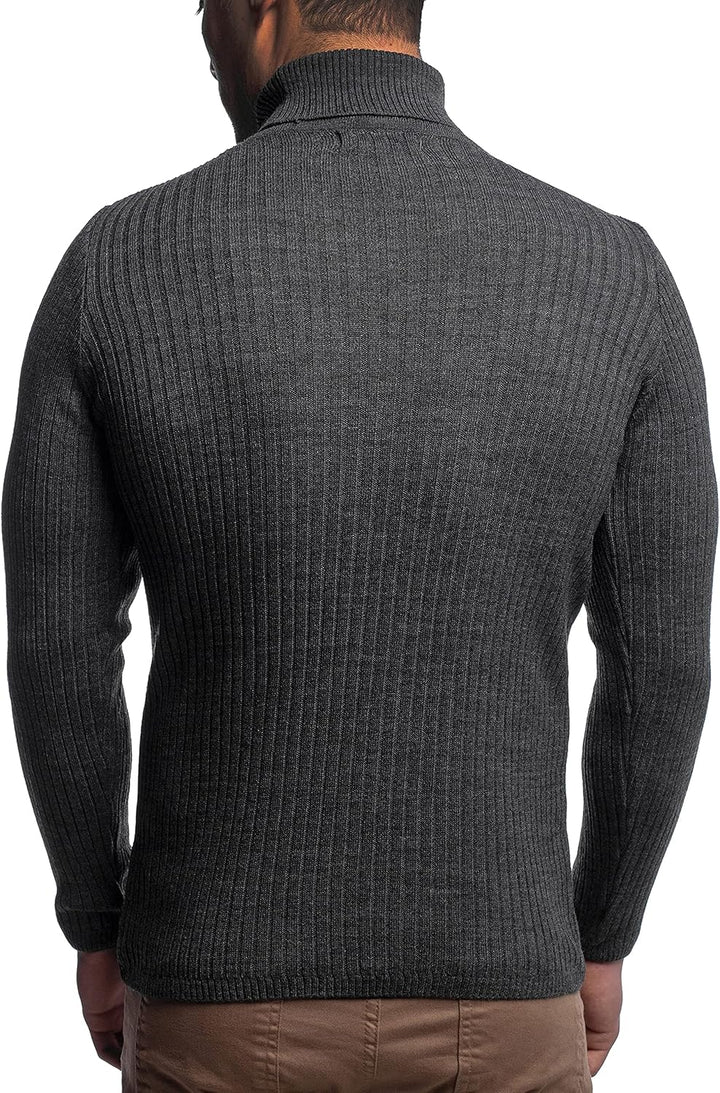 Karl´s People Herren Rollkragen-Pullover Herren Rolli S-5 XL • Rollkragenpullover für Herren mit Str