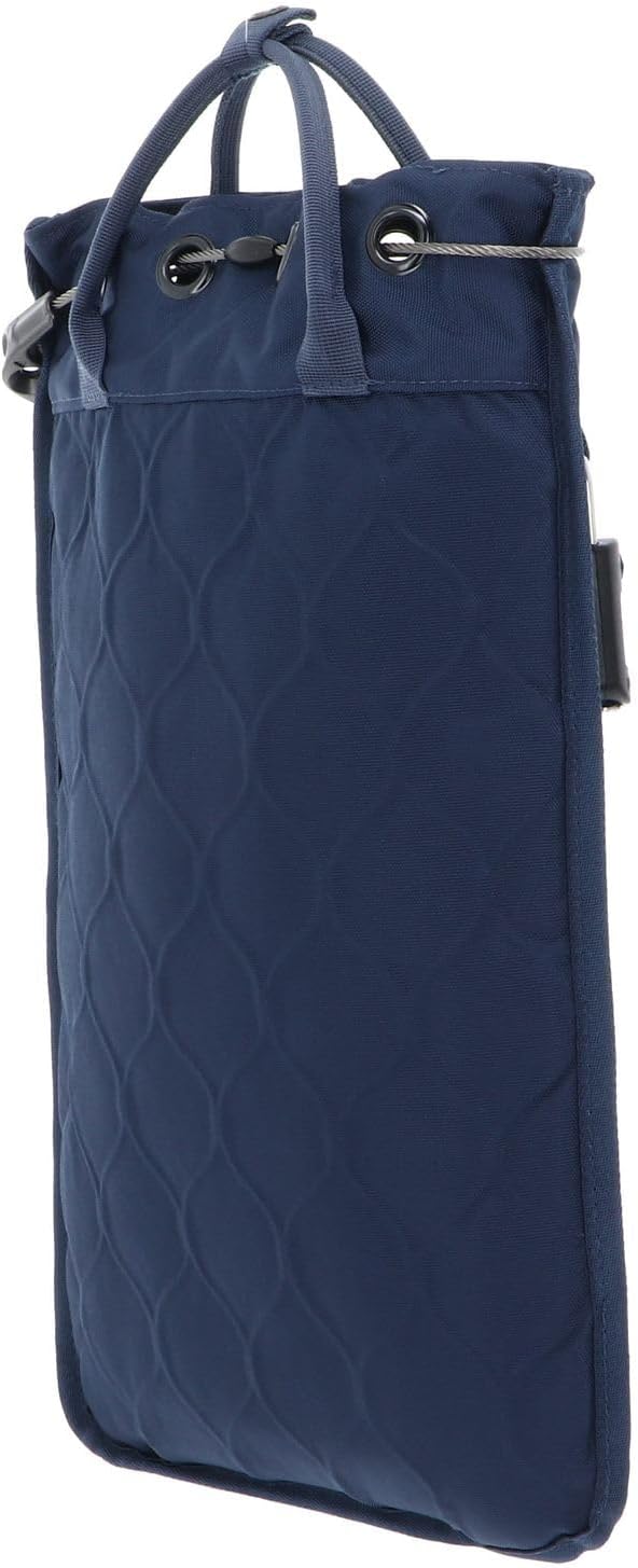 Pacsafe Travelsafe - Mobiler Safe, Schultertasche mit TSA-Zahlen-Schloss, Diebstahlschutz, Unisex He