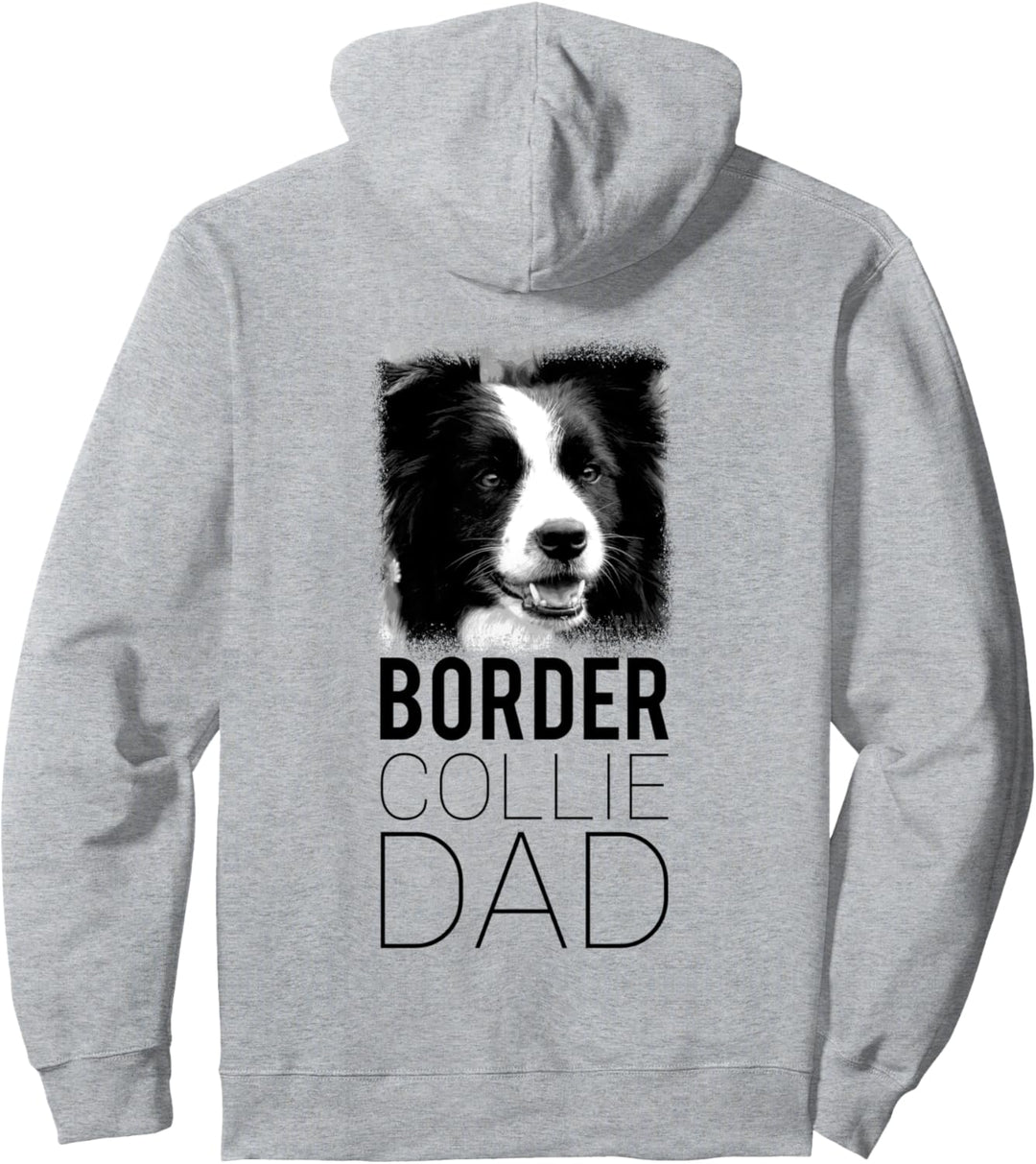 Dog Dad Border Collie - Hunde Papa Pullover Hoodie