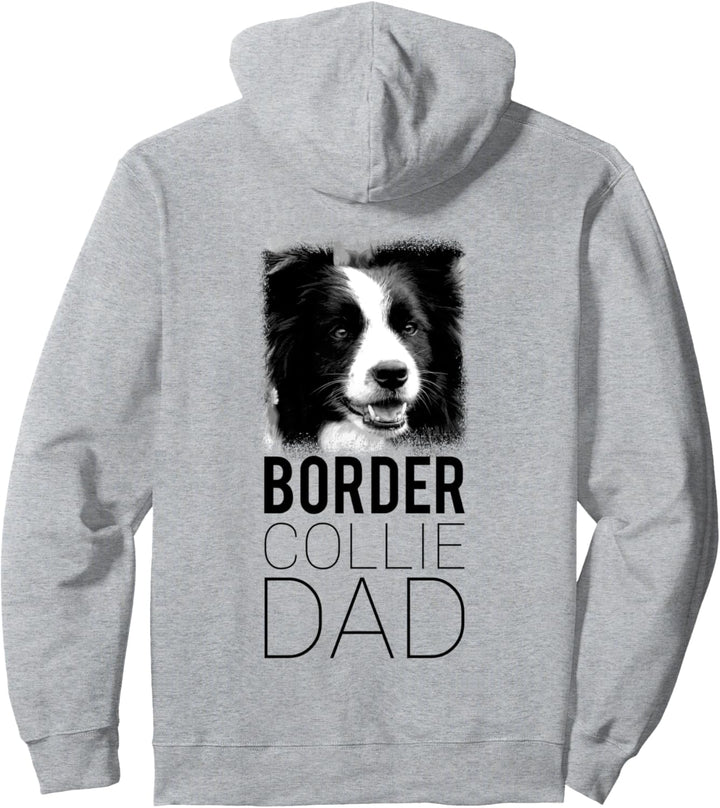 Dog Dad Border Collie - Hunde Papa Pullover Hoodie