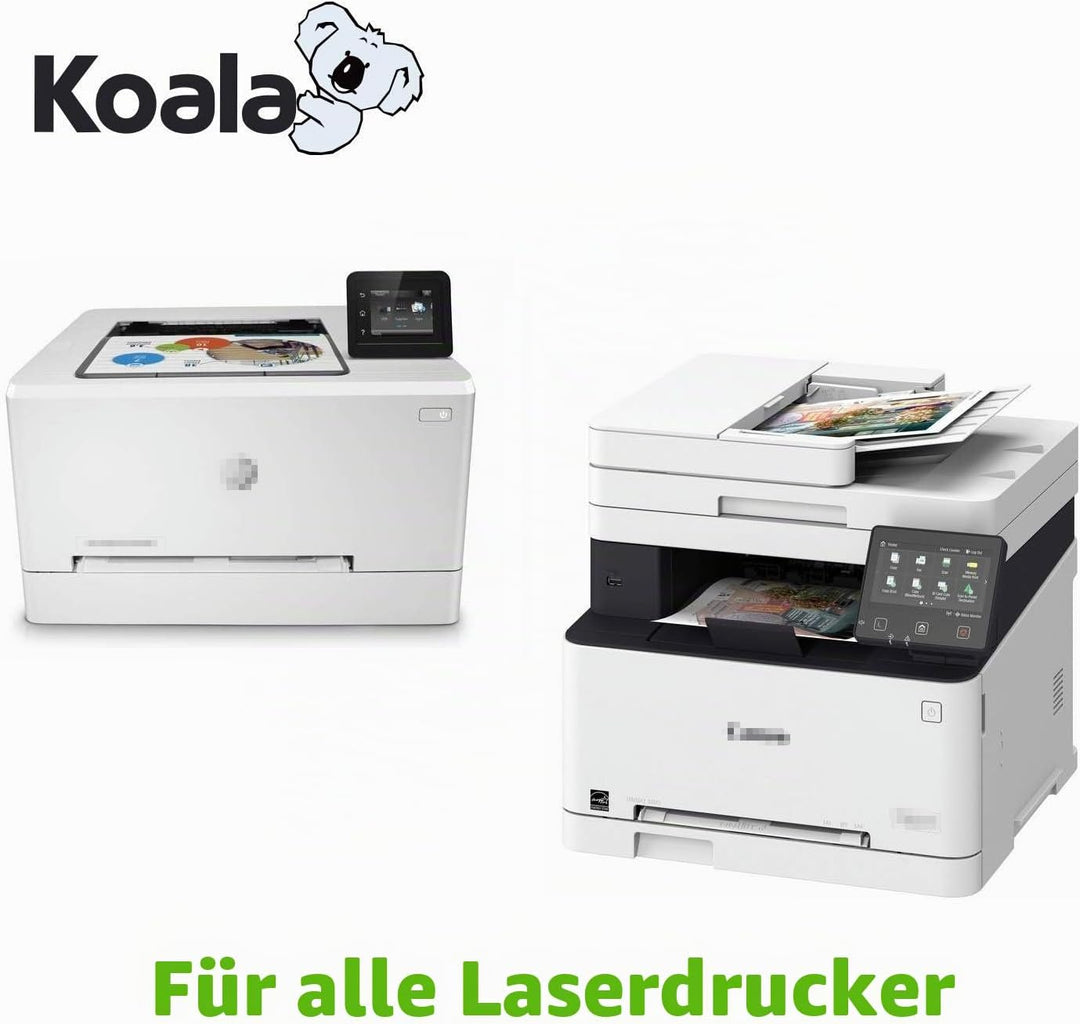 KOALA Fotopapier für Laserdrucker, Doppelseitig, Matt, A3, 120 g/m², 100 Blatt. Geeignet zum Drucken