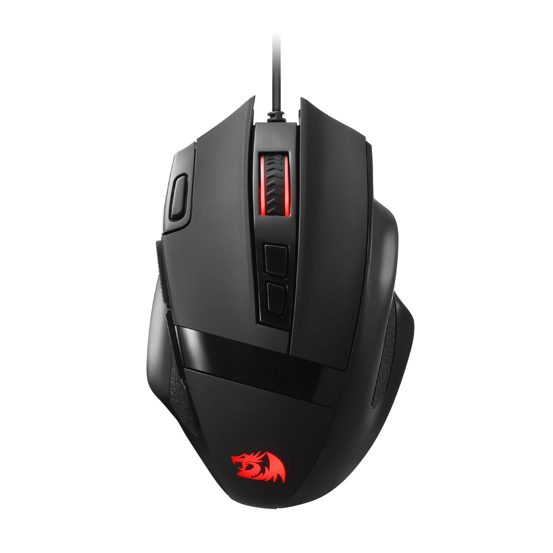 Redragon M619 RGB Gaming Maus Kabelgebunden Optisch 12800 DPI | 8 Programmierbare Tasten Ergonomisch