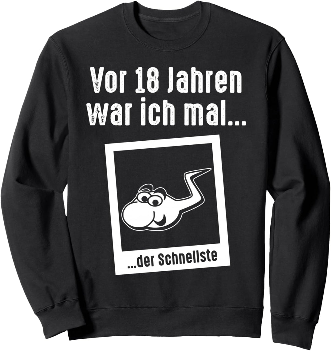 18. Geburtstag Junge Mädchen 18 Jahre 2006 Lustig Geschenk Sweatshirt