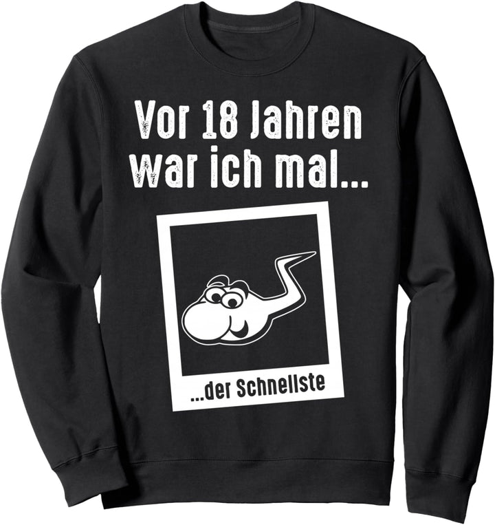 18. Geburtstag Junge Mädchen 18 Jahre 2006 Lustig Geschenk Sweatshirt