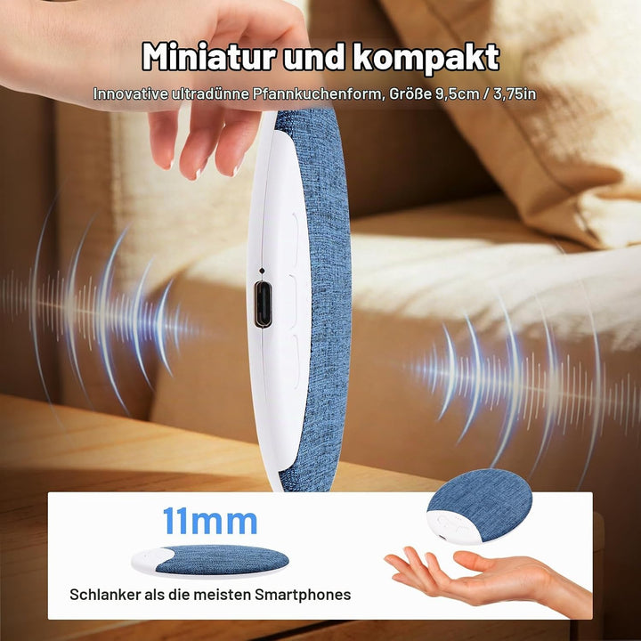 Kissenlautsprecher Bluetooth 2026 Neu Tragbarer Mini-Lautsprecher Unter dem Kissen, Knochenschall Ki