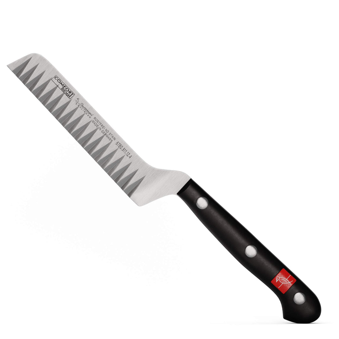 Burgvogel Solingen Comfort Line scharfes Buntschneidemesser geschmiedet 12 cm, rostfrei, spülmaschin