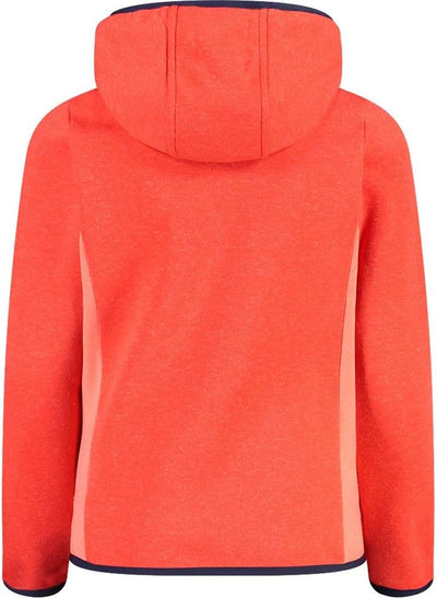 CMP Mädchen Kid G Jacket Fix Hood Jacket 128 Campari, 128 Campari