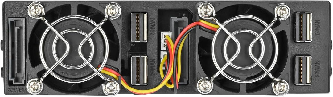 SilverStone Technology SST-FS204B-US - Adapterkäfig für einzelne 5,25-Zoll-Geräteschächte für Vier U