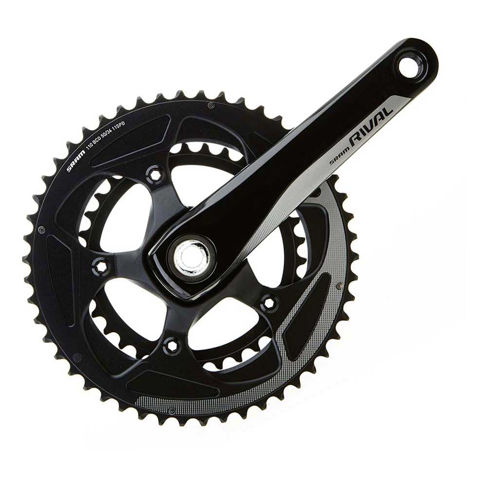 Sram Rival22 Kettenradgarnitur 172,5mm Kurbelgarnitur Rival 22 ohne GXP Innenlager, 172,5mm Kurbelga