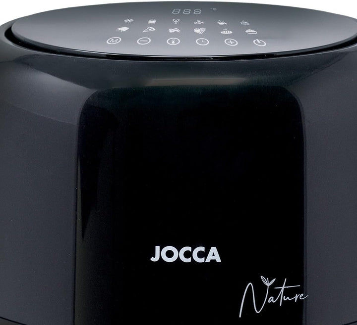 JOCCA - Heissluftfritteuse 3,8L| Ölfreie Fritteuse 1450W| Heissluftfritteuse| Luftfritteuse| Air Fry