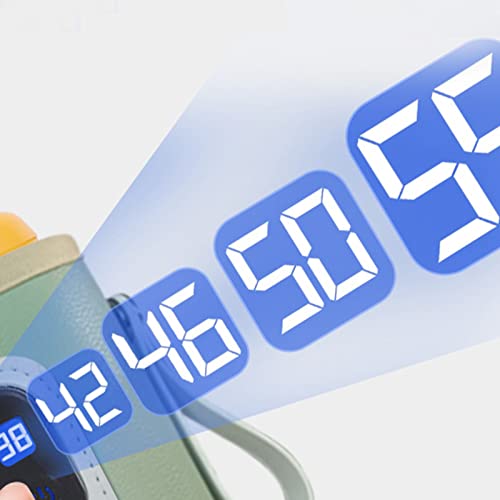 USB-Babyflaschenwärmer, Tragbarer Babynahrungsheizer, LCD-Display, Babymilchflaschenwärmer für Haush