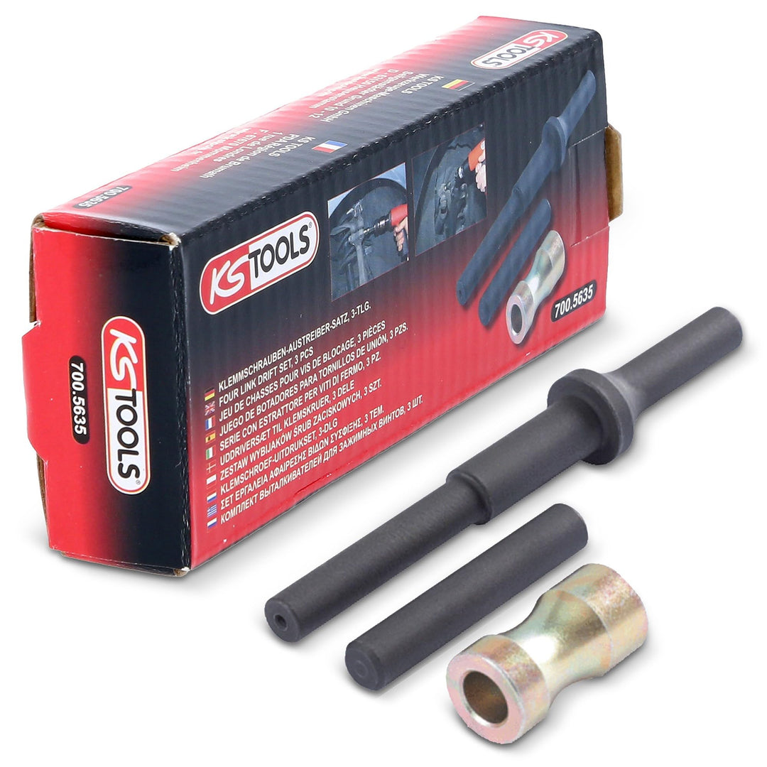 KS Tools 700.5635 Klemmschrauben-Austreiber-Satz, 3-tlg.
