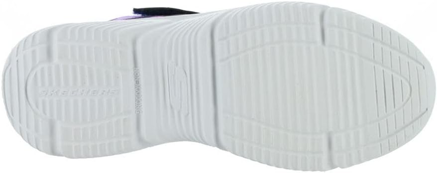 Skechers Mädchen 302478l Nvpk Sneaker, Navy Mesh Pink Trim